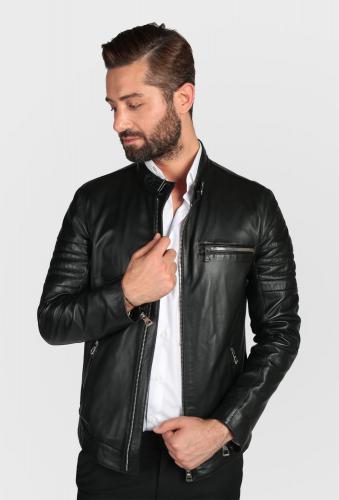 Monaco Man Leather Jacket